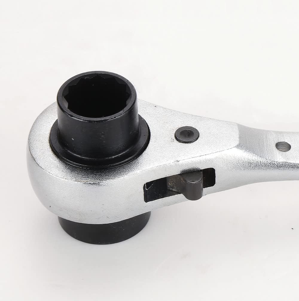 むらっち　2点 Amazon | 両口ラチェットレンチ 曲がりシノ付き 2サイズ (17